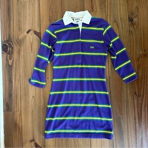 Perlis Crawfish Mardi Gras Rugby Dress